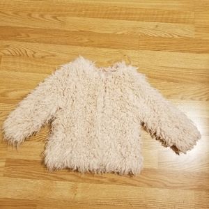 Faux fur coat